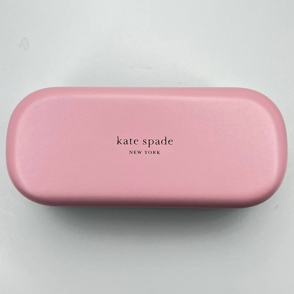 Kate Spade Timeless Chic Aviator UV Sunglasses Gold Brown w/ Pink Case - Picture 7 of 15